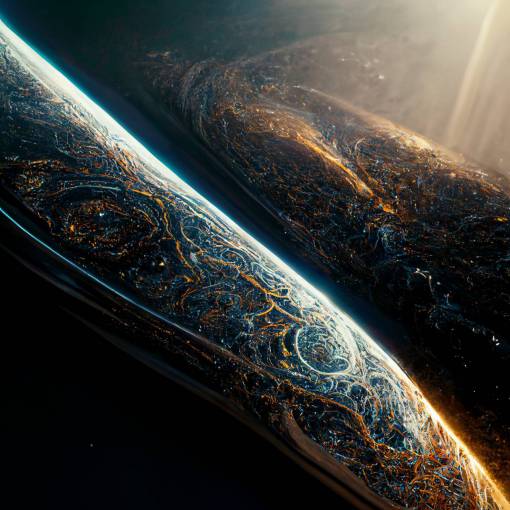 8k octane rendered intricate detailing echoes of space and time of the universe