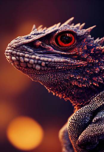 Agama, closeup, at sunset, white bird, high detailed, octane render, unreal engine 5, realistic photo, photo real, 8k render