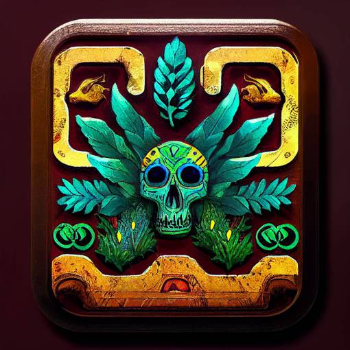 Aztec Poison , Token Counter, Retro , Fantasy