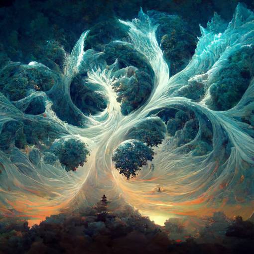 endless ethereal fractals