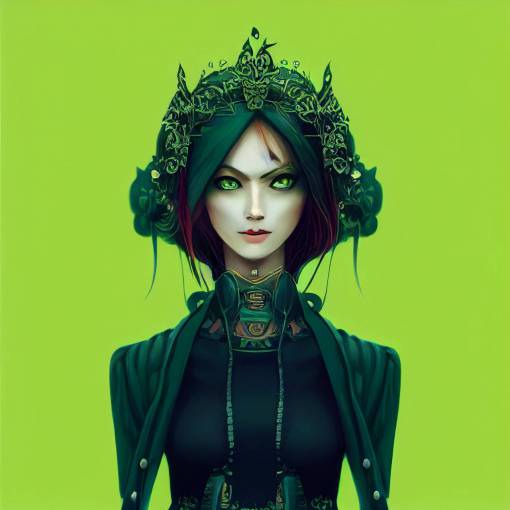 full body, RPG character design, green eyes, high contrast, intricate detail, Nikon, 80mm lens, magazine cover