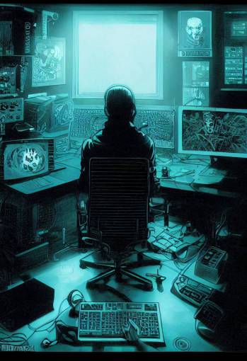 gothicpunk hacker coding, computer monitors, dc vertigo, fullcolor comic book art, by tim bradstreet, world of darkness