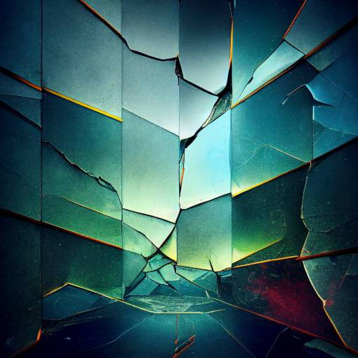 Shattered Echo, vivid, HDR, Photography, photorealistic, cinematic