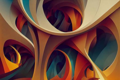 surreal melodies echoes twisting the fire, 3-D architecture, abstract-detailed-background, photo-realistic, background, unique pattern