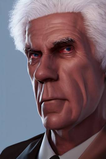 Judge dread Frank Drebin, Judge dread, extremely detailed, full face, mouth, trending on artstation, pixiv, cgsociety, hyperdetailed Unreal Engine 4k 8k ultra HD, WLOP