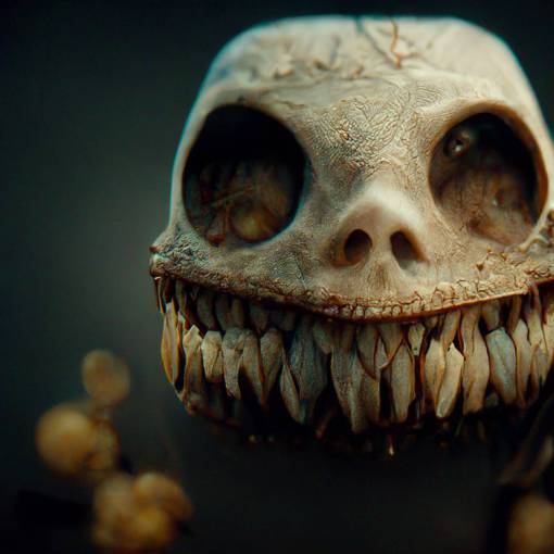 too many teeth, high detail, 4K, scary, octane render