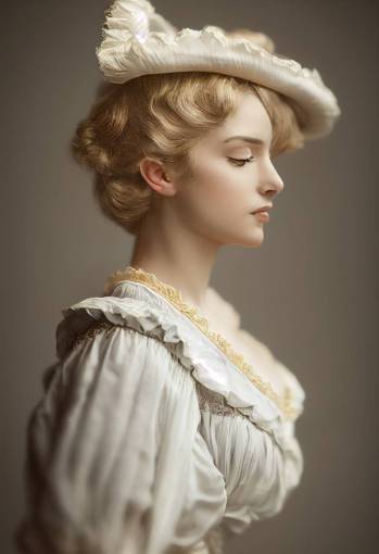 regency era, 1810, splendid candid blonde woman, beautiful, ultra realistic, photorealism, head to toes portrait, sharp eyes focus, volumetric lighting, 32k