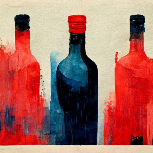 wine woman red black blue navy secret rain