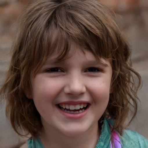 child smiling happiness face cheerful cute portrait