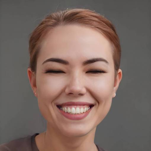 portrait caucasian ethnicity adult smiling one person face women