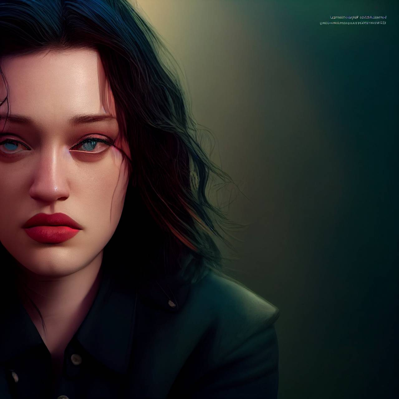 Face Like Kat Dennings, Detailed, Kat Dennings, Volutmetric Lighting