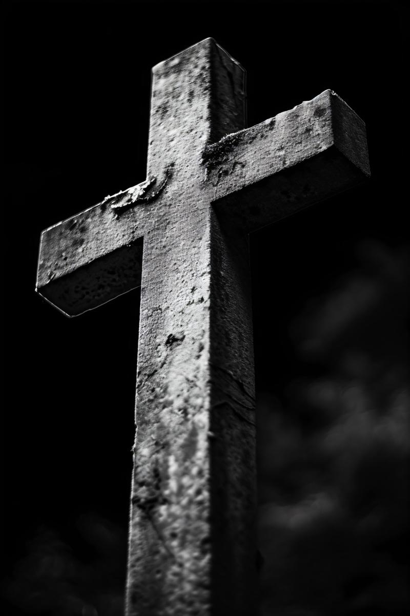 black and white pictures of cross picture