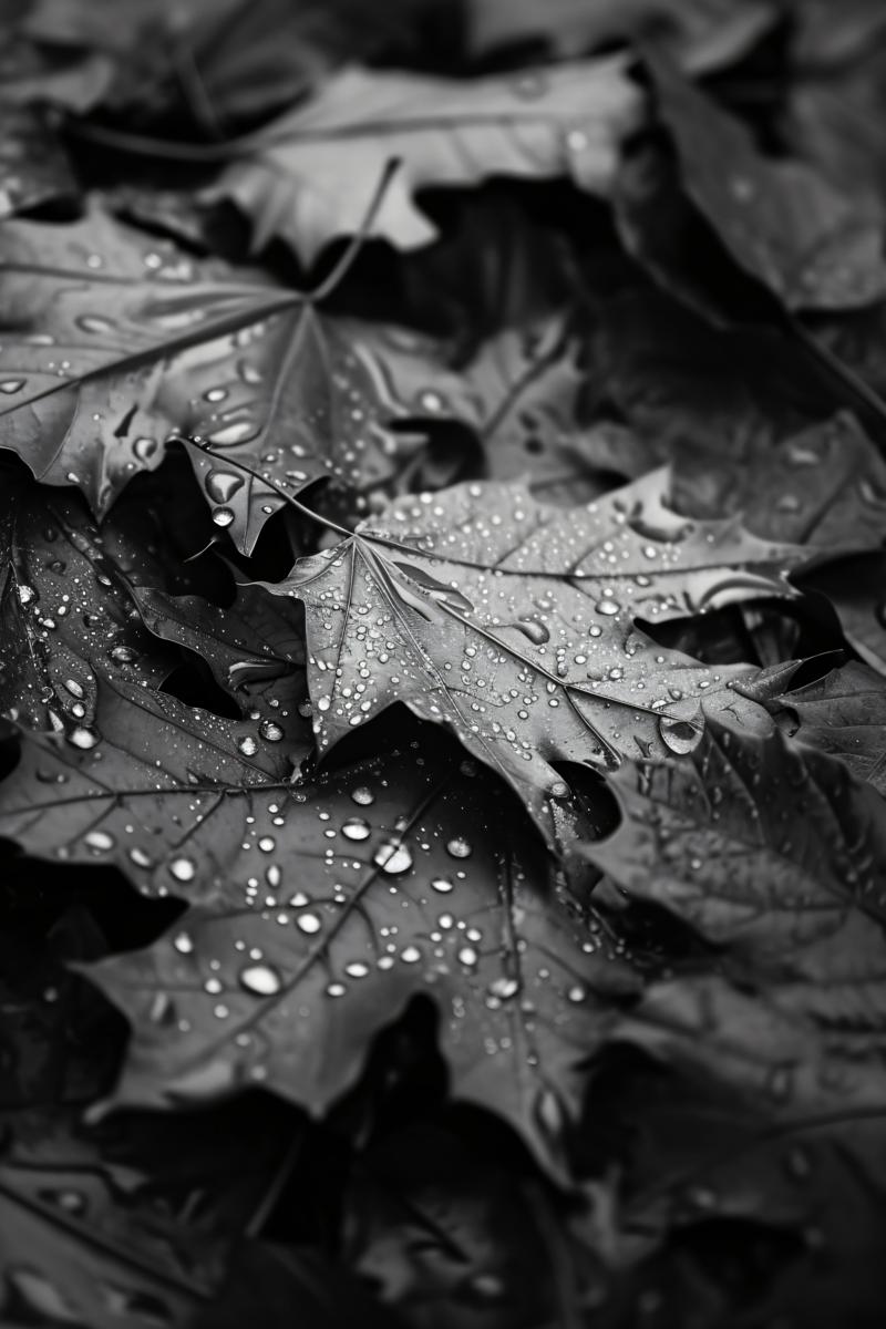 black and white pictures of fall picture