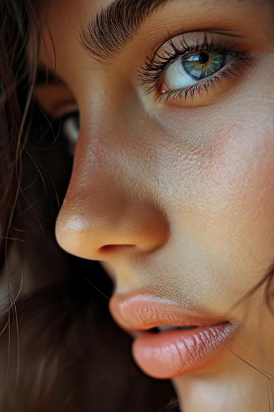 super macro pictures of latin women face